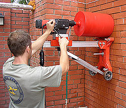 алмазное бурение отверстий