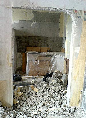 Алмазная резка и через 2 часа готовый проем