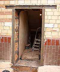 проем с усилением в кирпичной стене