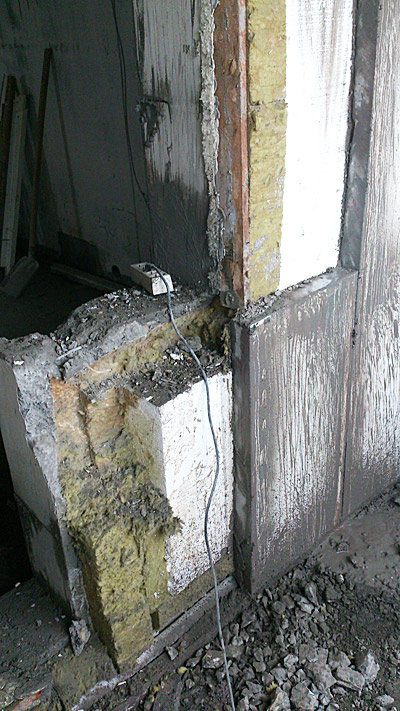 алмазная резка оконного блока