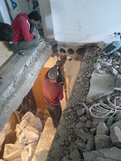 ДЕМОНТАЖ ПЛИТ ПЕРЕКРЫТИЯ