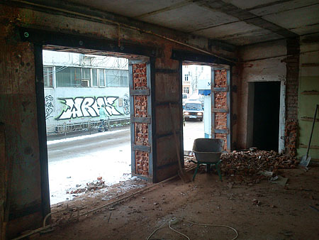 проемы в кирпиче