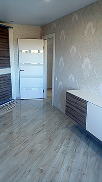 отделка комнаты