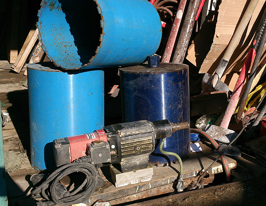 бу рабочая бурильная машина для бурения или сверления бетона