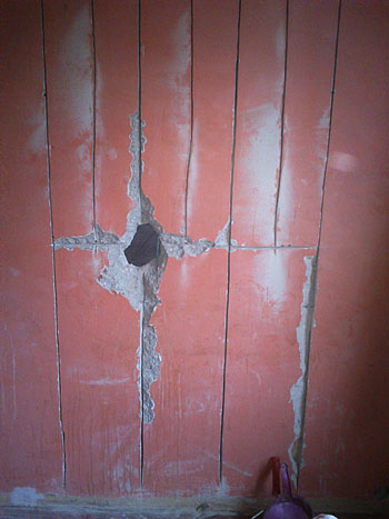 перепланировка своими руками проем в бетонной стене