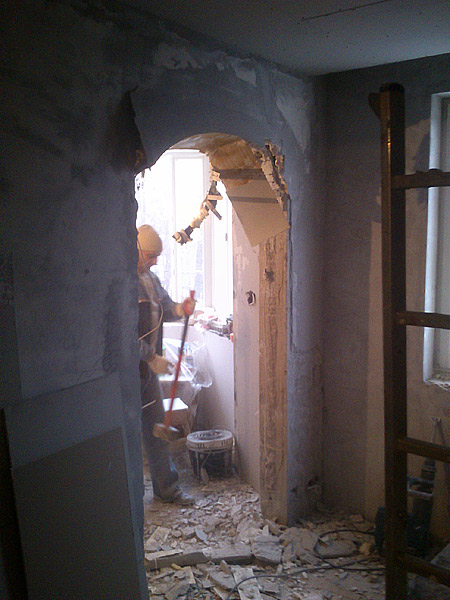 арка в стене