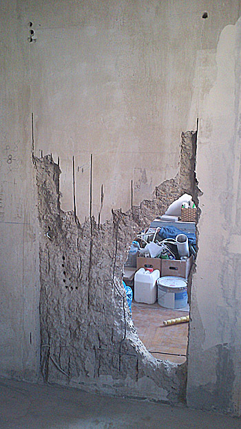 проем в бетонной стене своими руками