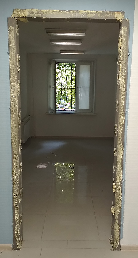 Усиление проема как не надо делать