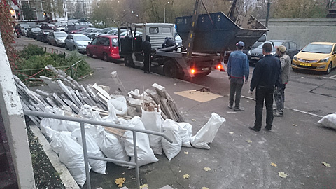 демонтаж сантехкабины с вывозом мусора