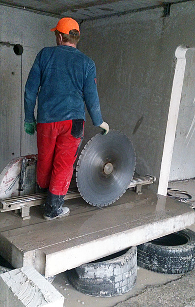 алмазная резка с водой