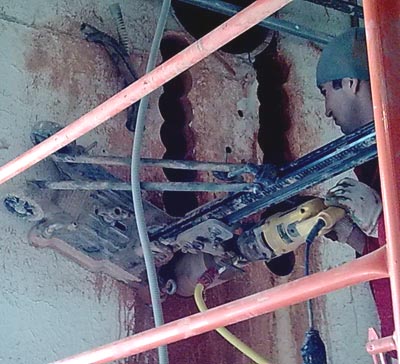 сверление отверстий