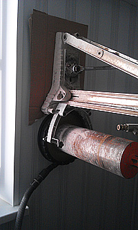 сверление отверстий с сбором воды