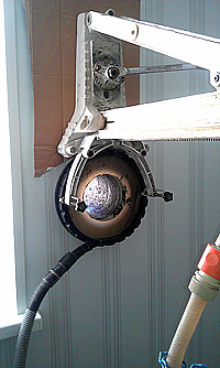 алмазное сверление со сбором воды