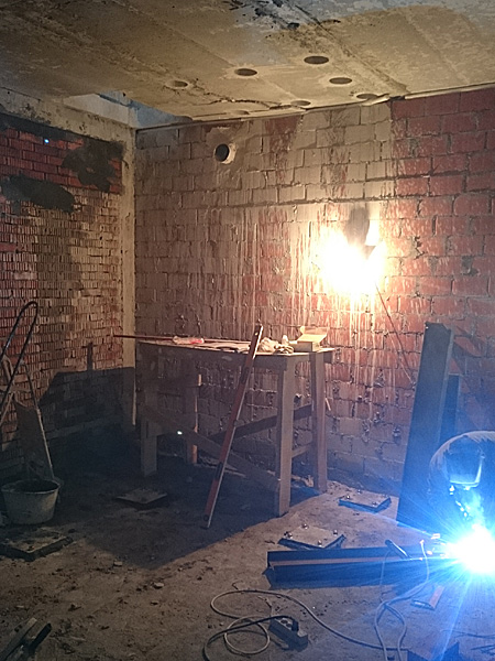 Подготовка усиления перекрытия