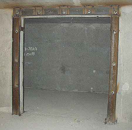 усиление проема швеллером с двух сторон