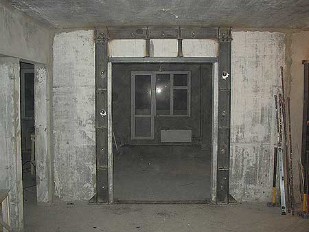 комбинированное усиление проема