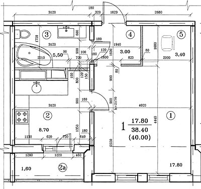 перепланировка однокомнатной квартиры
